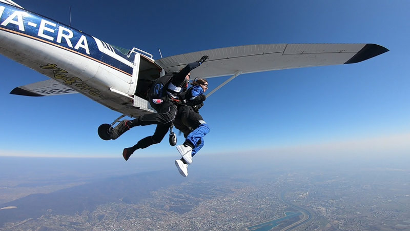 FAQ about skydiving, tandem skydiving